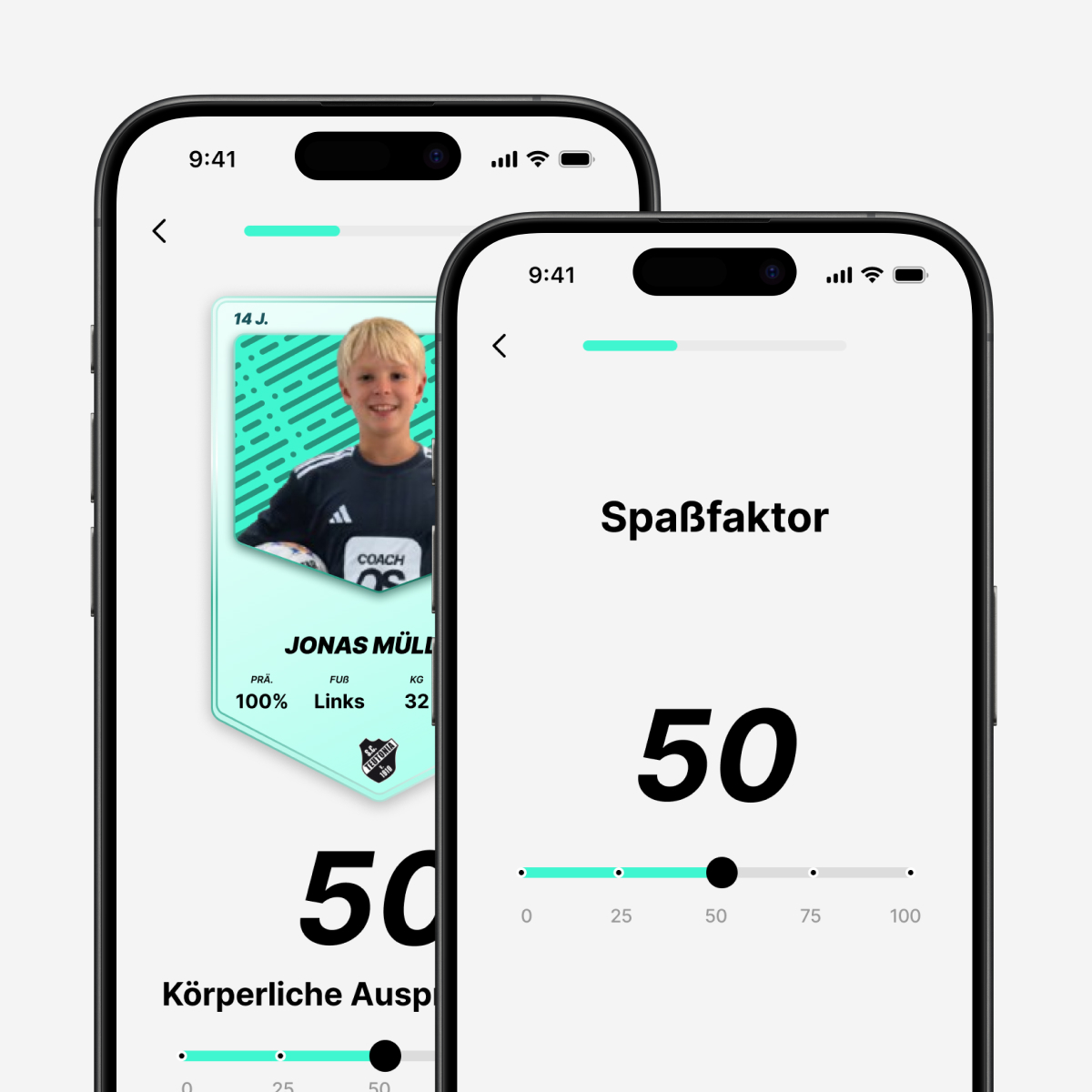 Spieler & Training bewerten