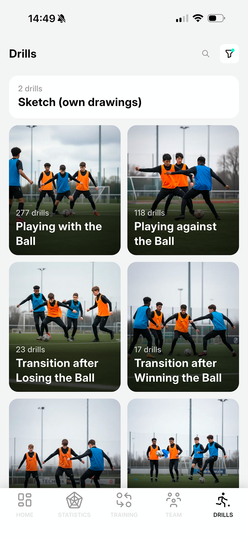Coach OS App – Übungsdatenbank auf dem Smartphone